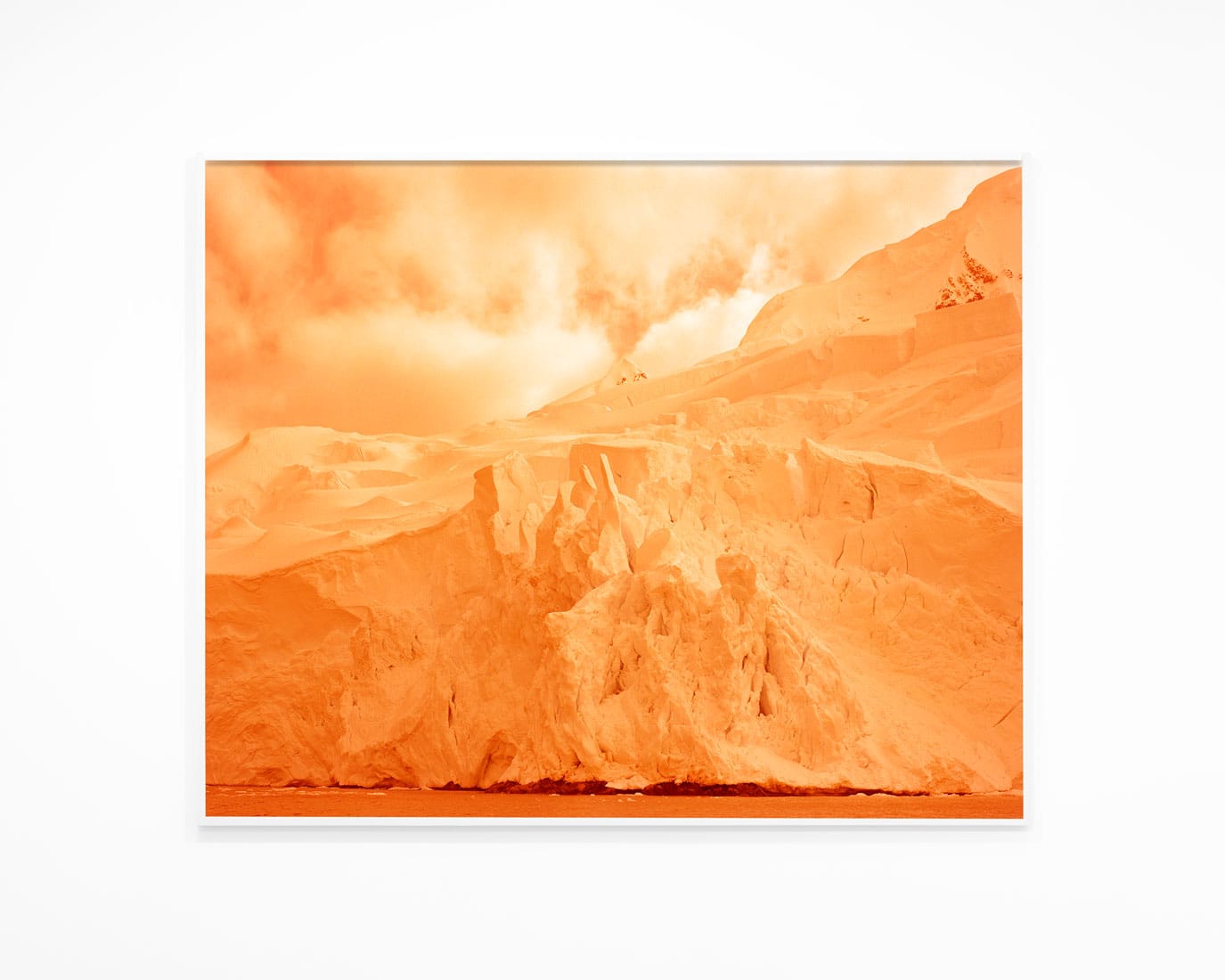 David Benjamin Sherry, Kingdom Come, (Glacier, Antarctica), 2025, Huxley-Parlour, 18.09–18.10.2025