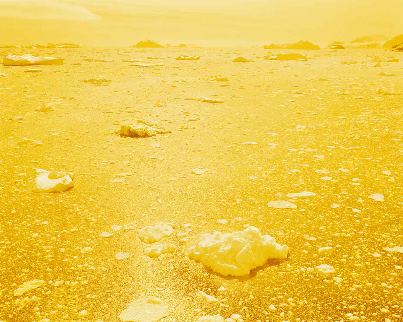 David Benjamin Sherry, Liberation, (Brash Ice, Antarctica), 2025, Huxley-Parlour, 18.09–18.10.2025