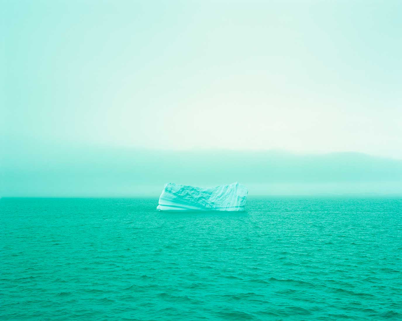 David Benjamin Sherry, Sleeping Deliverance (Iceberg, Antartica), 2025, Huxley-Parlour, 18.09–18.10.2025