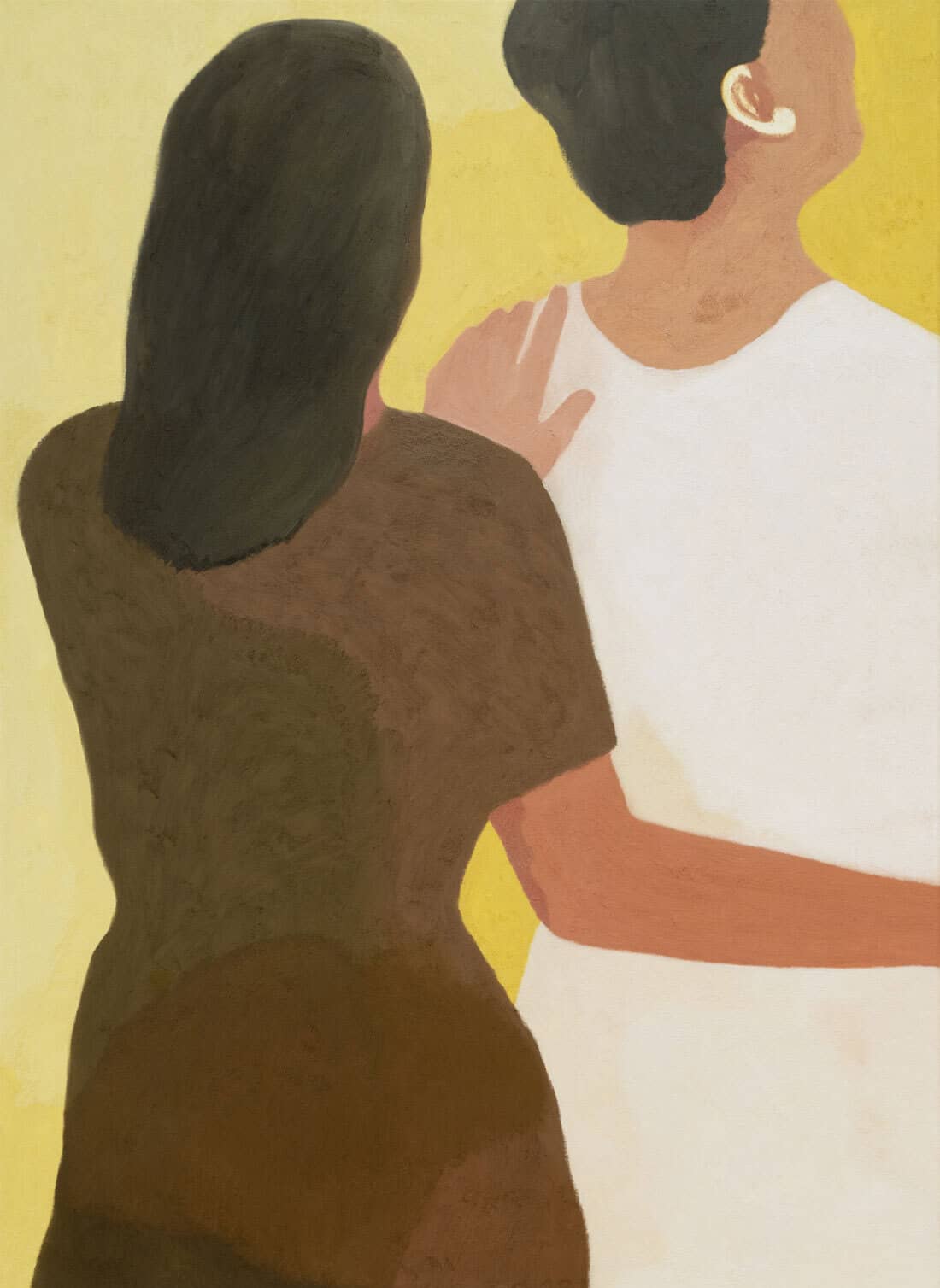 Catherine Repko, a sister's touch, 2025, The Armory Show 2025
