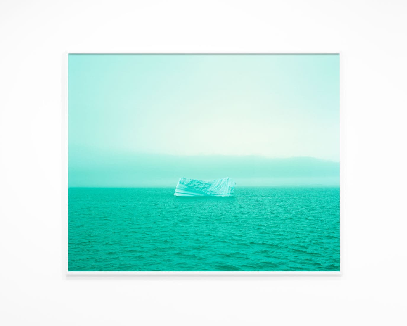 David Benjamin Sherry, Sleeping Deliverance (Iceberg, Antartica), 2025, Huxley-Parlour, 18.09–18.10.2025