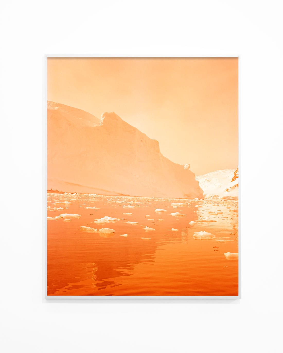 David Benjamin Sherry, Kingdom Come, (Glacier, Antarctica), 2025, Huxley-Parlour, 18.09–18.10.2025