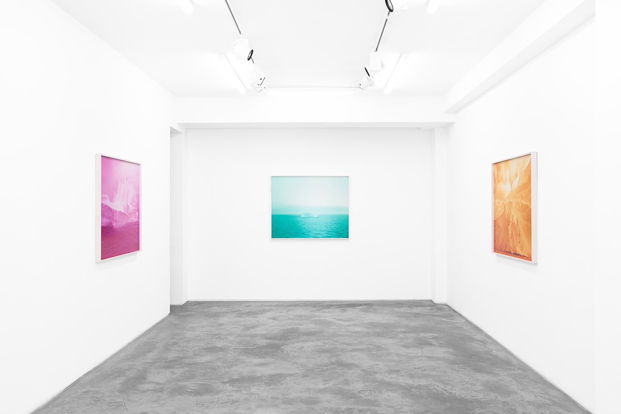 David Benjamin Sherry exhibition installation view at Huxley-Parlour, London, on Swallow Street, 18.09-18.10.25