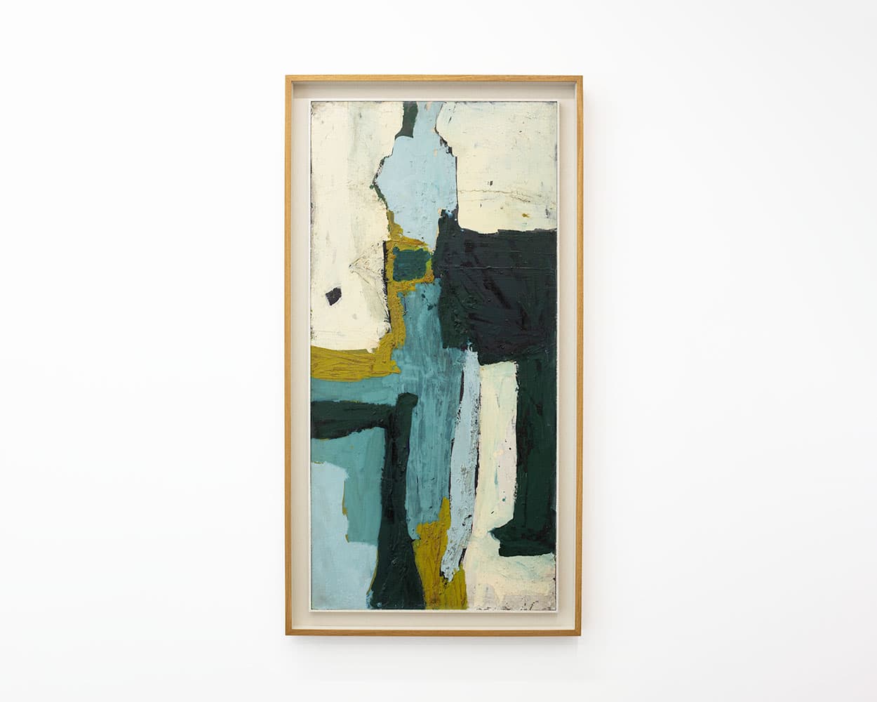 Gillian Ayres, Abstract - Cream, Blue, Green, Yellow, 1955