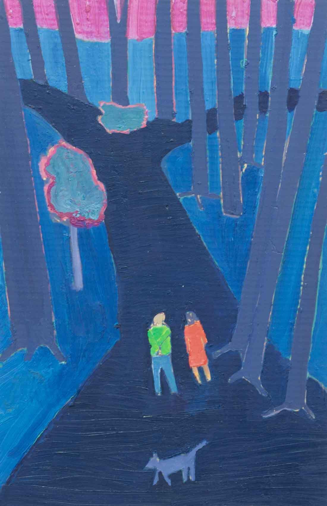 Tom Hammick, Woodwalkers Study, 2024, Huxley-Parlour at The Armory Show 2025