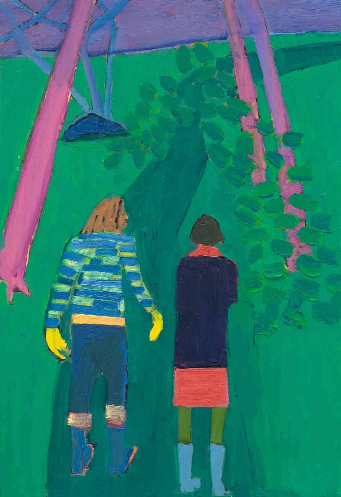 Tom Hammick, Powdermills Study, 2024, Huxley-Parlour at The Armory Show 2025