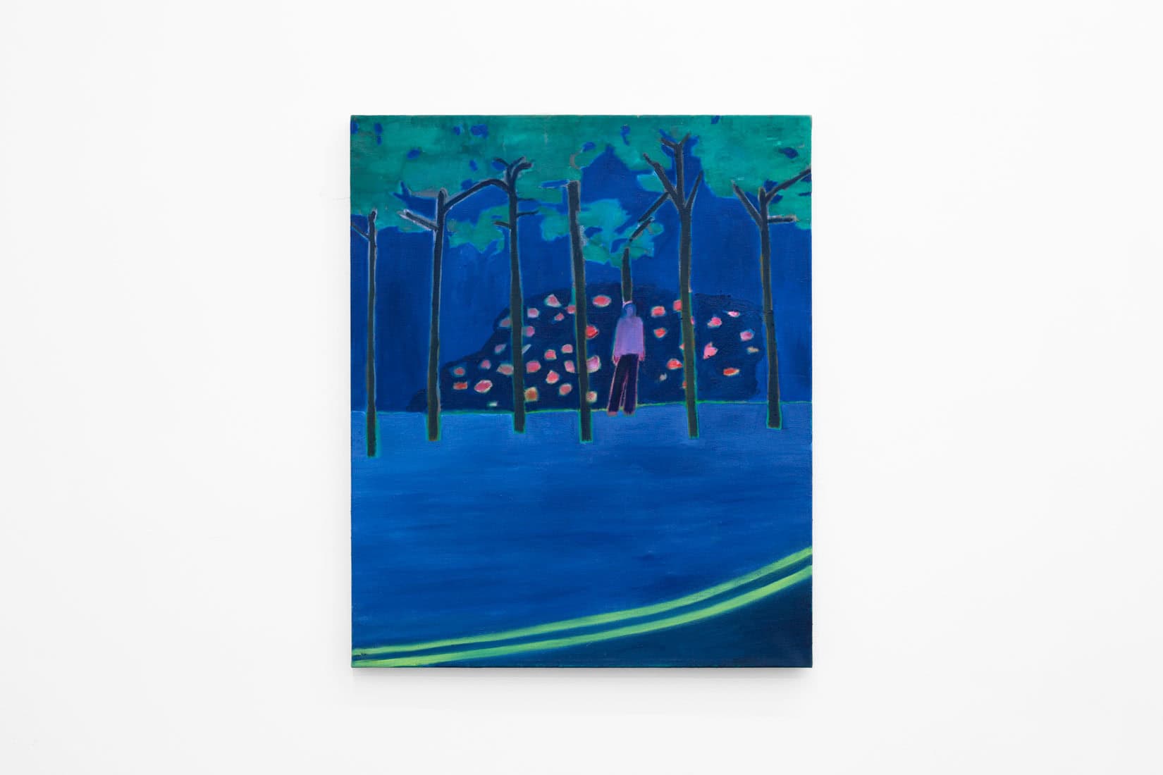 Tom Hammick, Night Flowers in the Suburbs, 2024