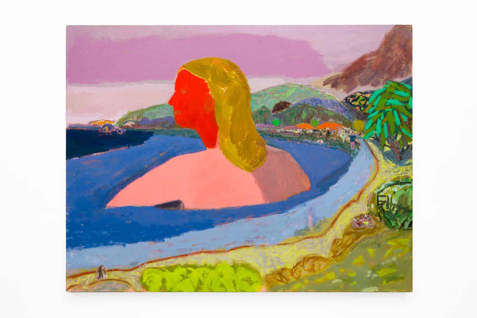 Lisa Sanditz, Rising Up, 2025, Acrylic on canvas, Huxley-Parlour