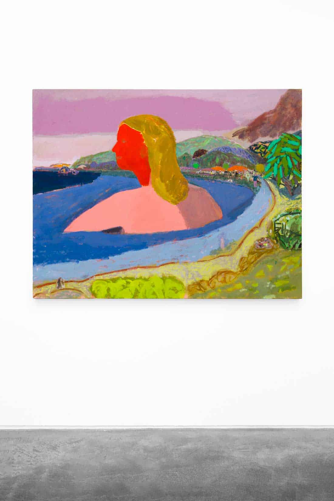 Lisa Sanditz, Rising Up, 2025, Acrylic on canvas, Huxley-Parlour