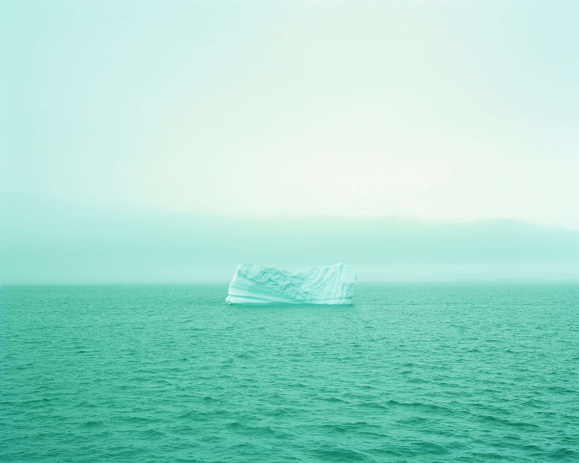 David Benjamin Sherry, Sleeping Deliverance (Iceberg, Antarctica), 2025