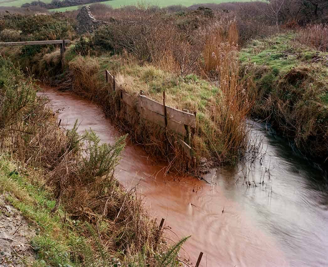 Jem Southam, Roseworthy Stream and Red River Meet, Ponsbrittal, 1982-1994, The Red River, 24.10–22.11.24