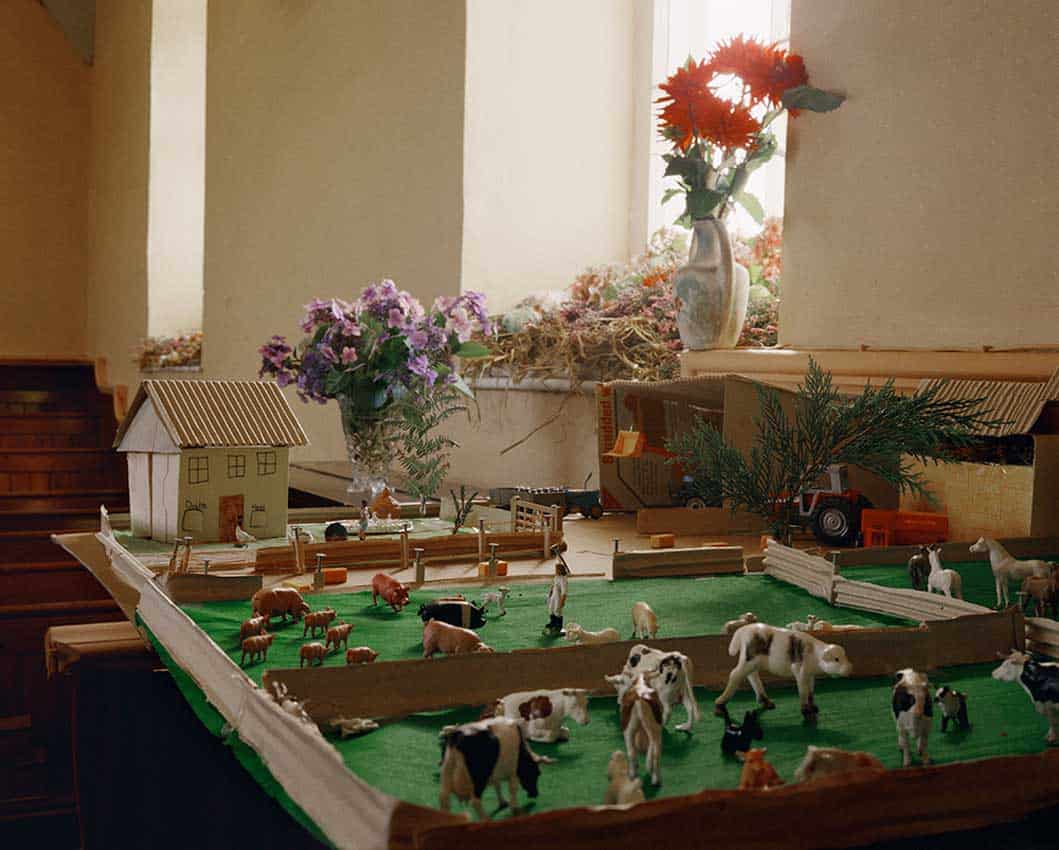 Jem Southam, Harvest Festival, Condurrow Chapel, 1982-1994, The Red River, 24.10–22.11.24