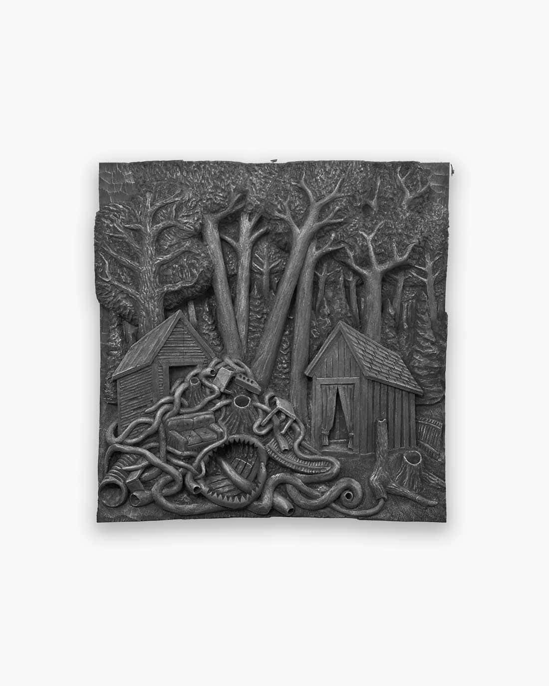 Aaron Spangler, Burn Pile, 2025