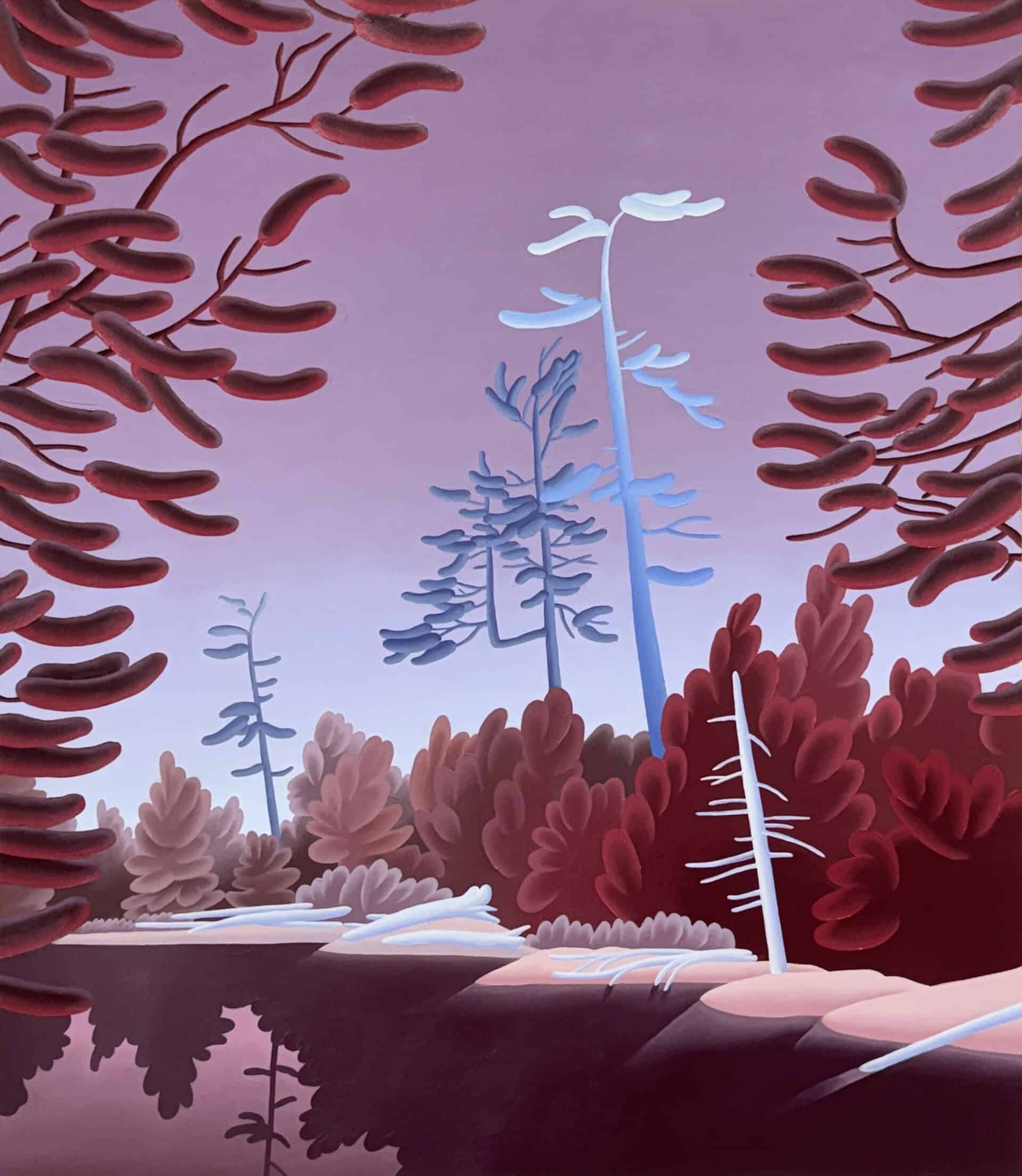 Madeleine Bialke In The American Grain Exhibition at Huxley-Parlour, London