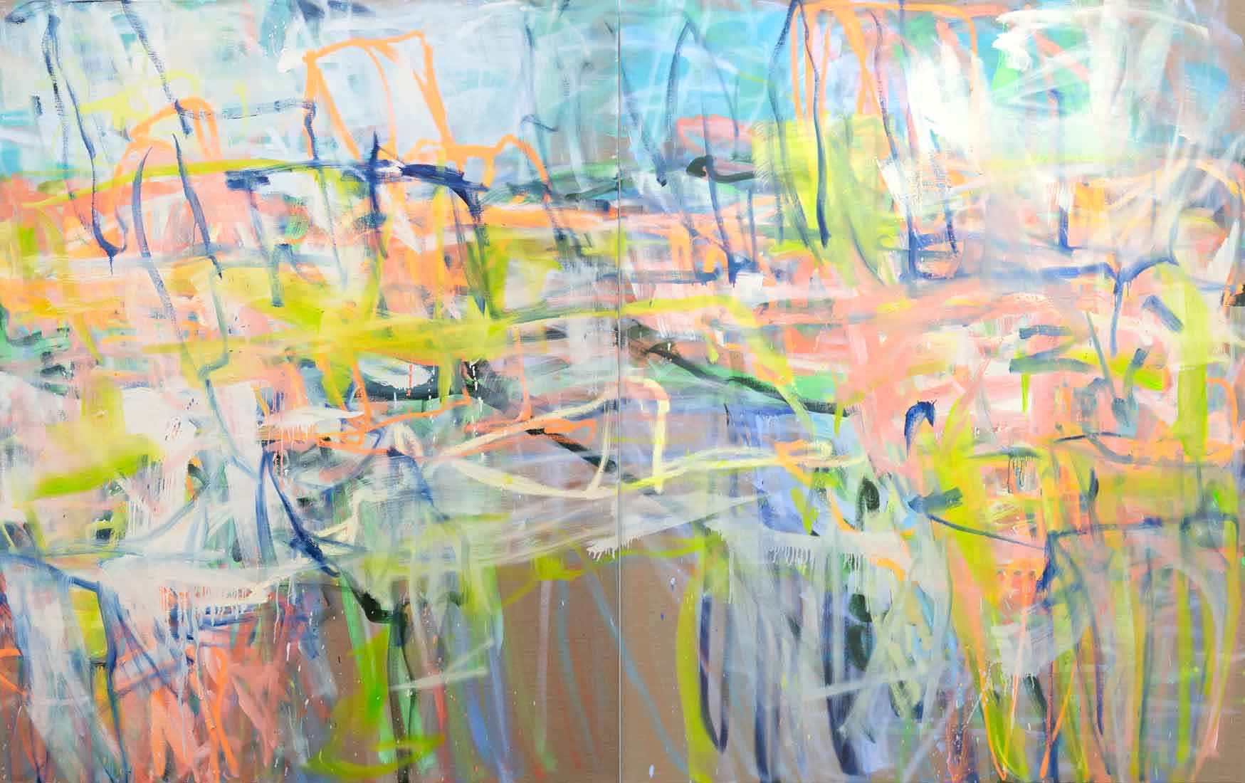 Catherine Long, Amidst The Burning Breeze, 2025 from ‘After the Fire,’ Huxley-Parlour Swallow Street, 23 Jan - 28 Feb 2026