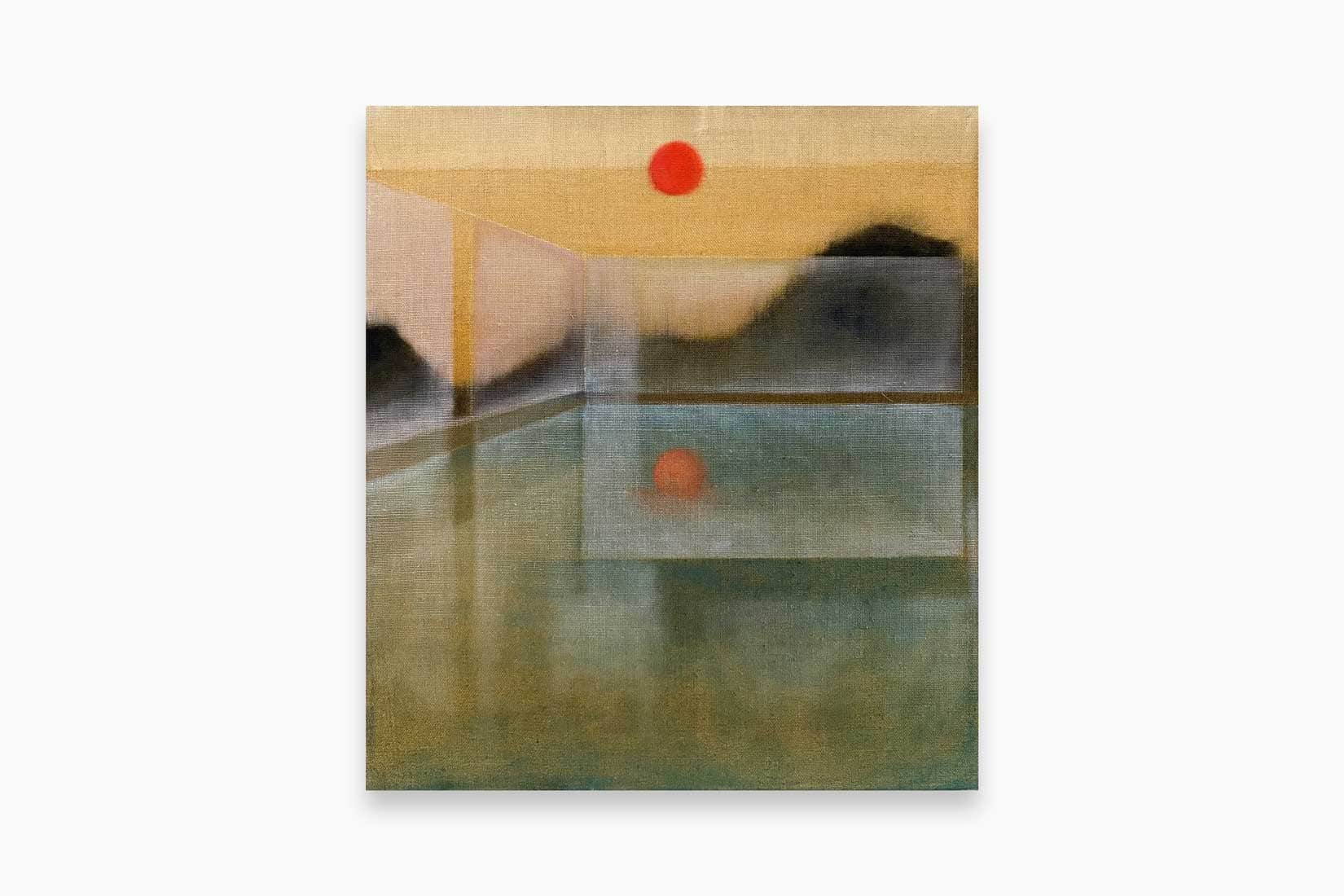 Kristen Giorgi, Mirror Field, 2026, 'Borrowed Light,' Huxley-Parlour Swallow Street Project Space