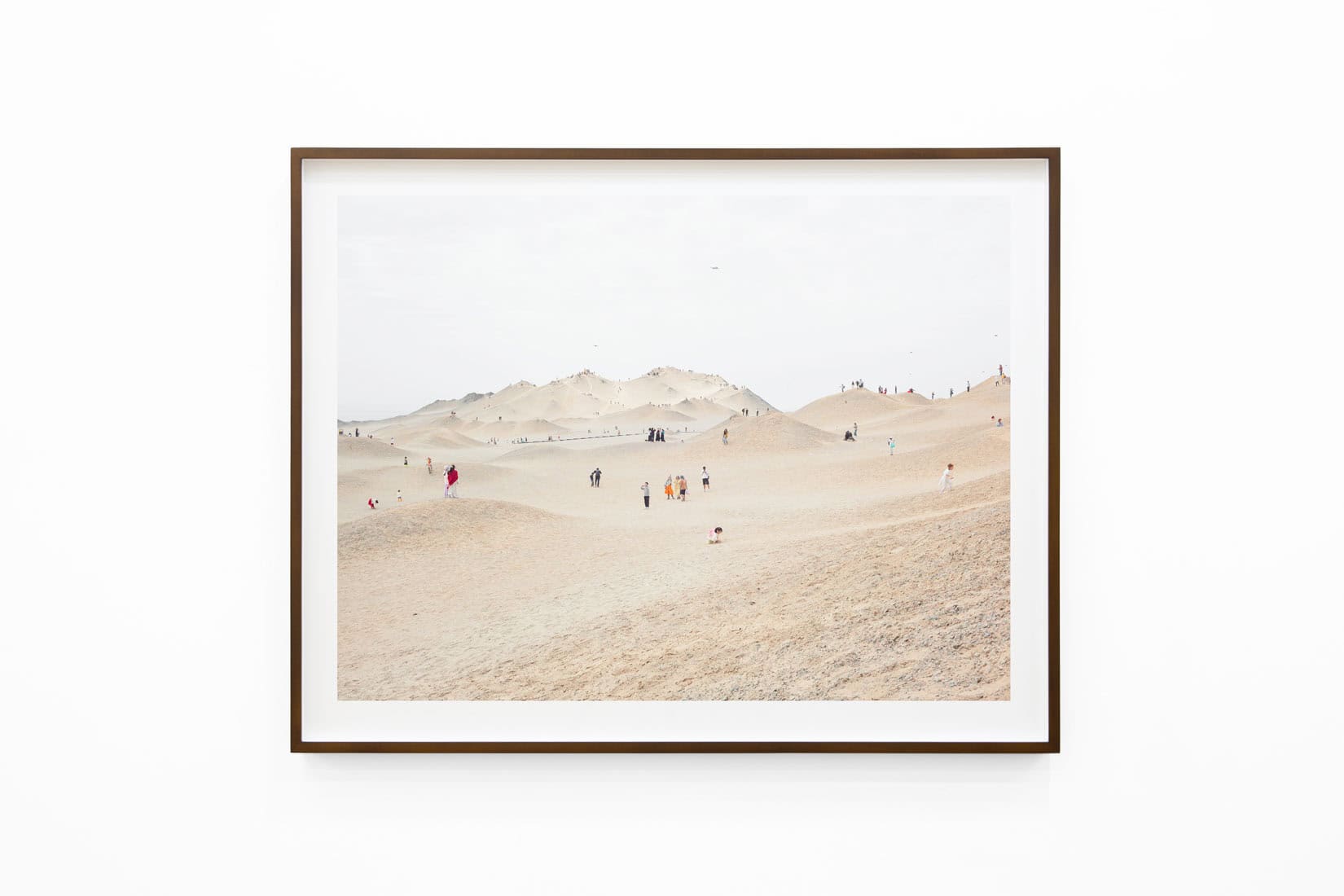 Zhang Kechun, People Climbing Mountains, 2025, The Yellow Desert, Huxley-Parlour Maddox Street, 30.01-28.02.2026