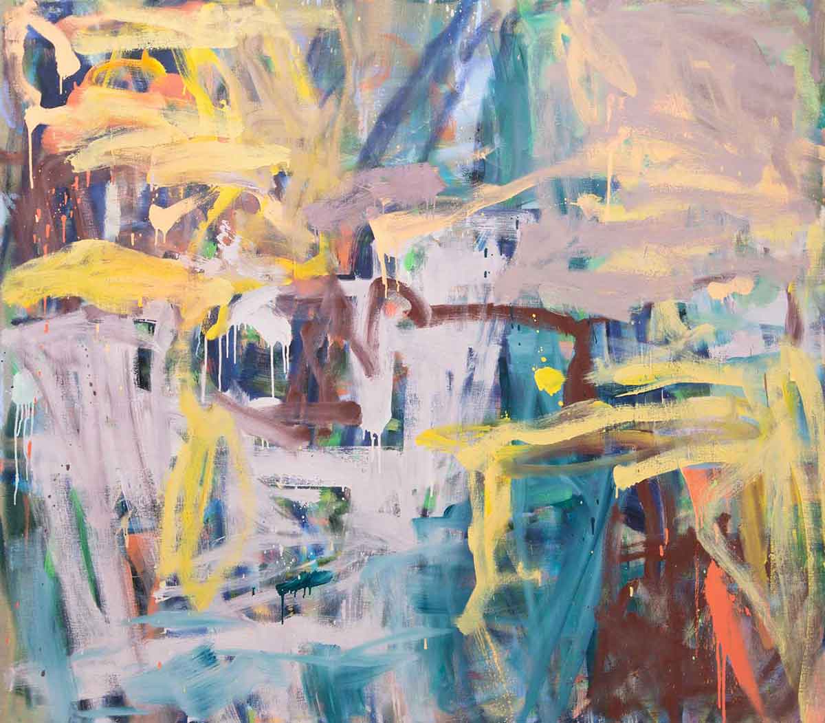 Catherine Long, Falling Into Dust, 2025 from ‘After the Fire,’ Huxley-Parlour Swallow Street, 23 Jan - 28 Feb 2026