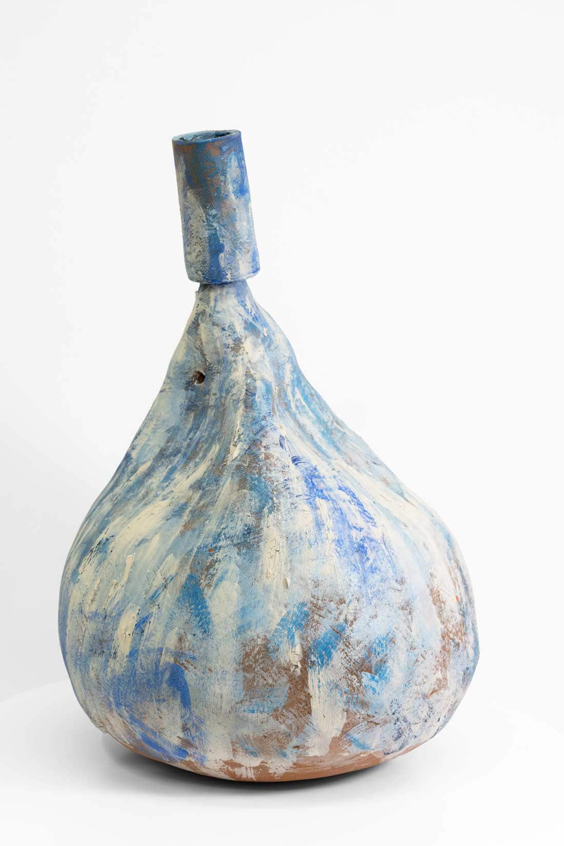 Isis Dove-Edwin, Sea Screen, 2024, Terracotta, underglaze, glaze, slip, 23 1_2 x 18 inches, Huxley-Parlour