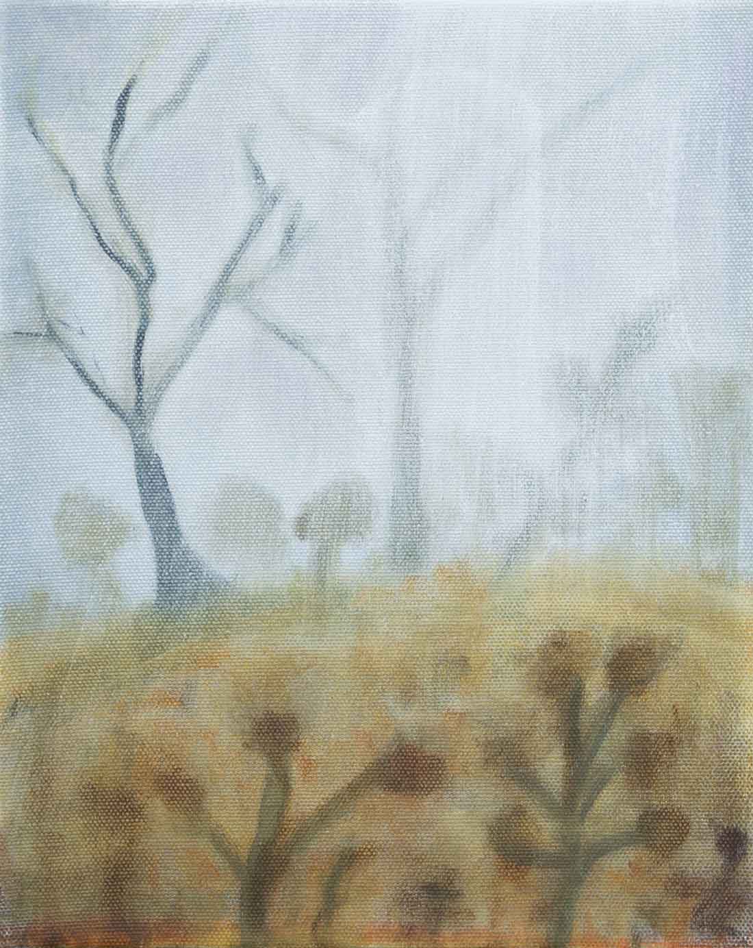 Kathryn Lynch, Bare Trees in Fog, 2025, Huxley-Parlour