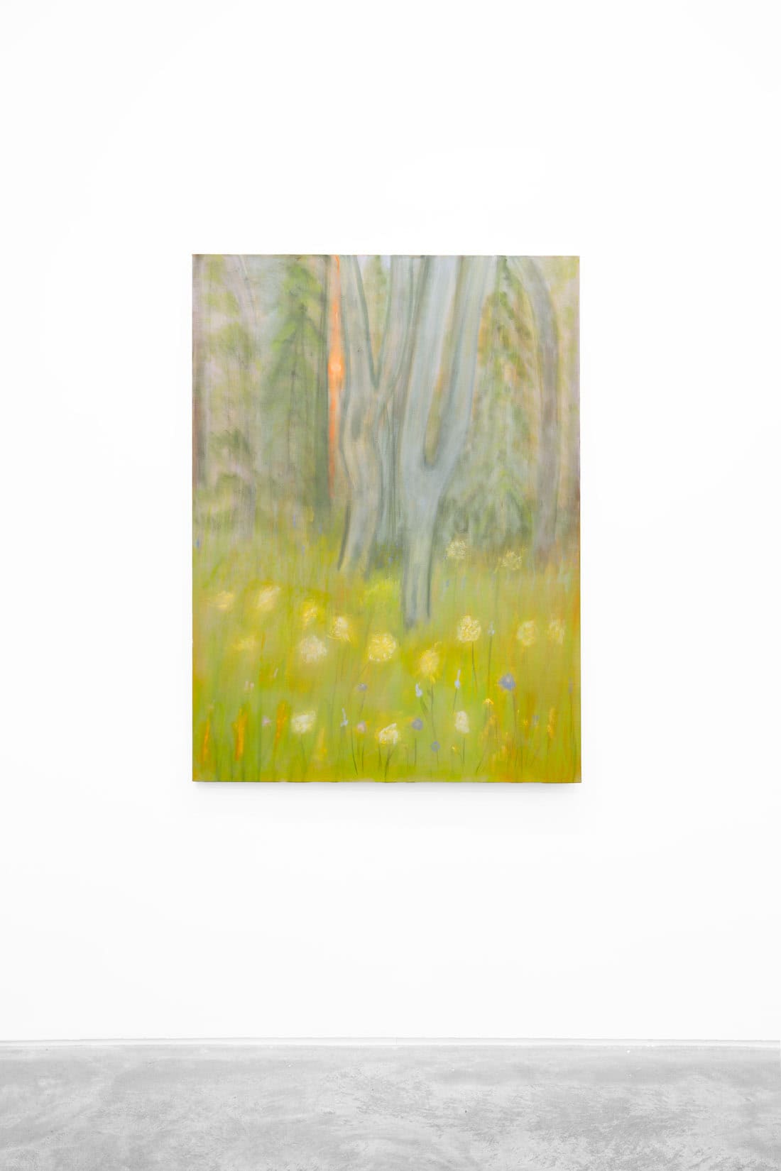 Kathryn Lynch, Sun Between Trees in Field of Wild Flowers, 2024, Huxley-Parlour