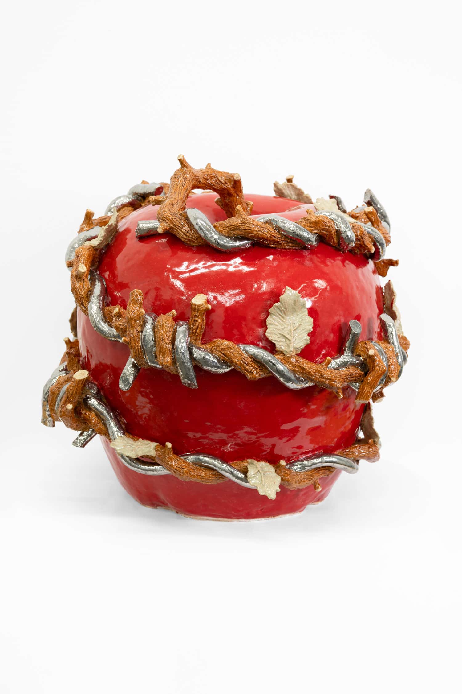 Lindsey Lou Howard, Natural Preservative, 2024, Ceramic, glaze, luster, 21 x 20 x 21 inches, Huxley-Parlour