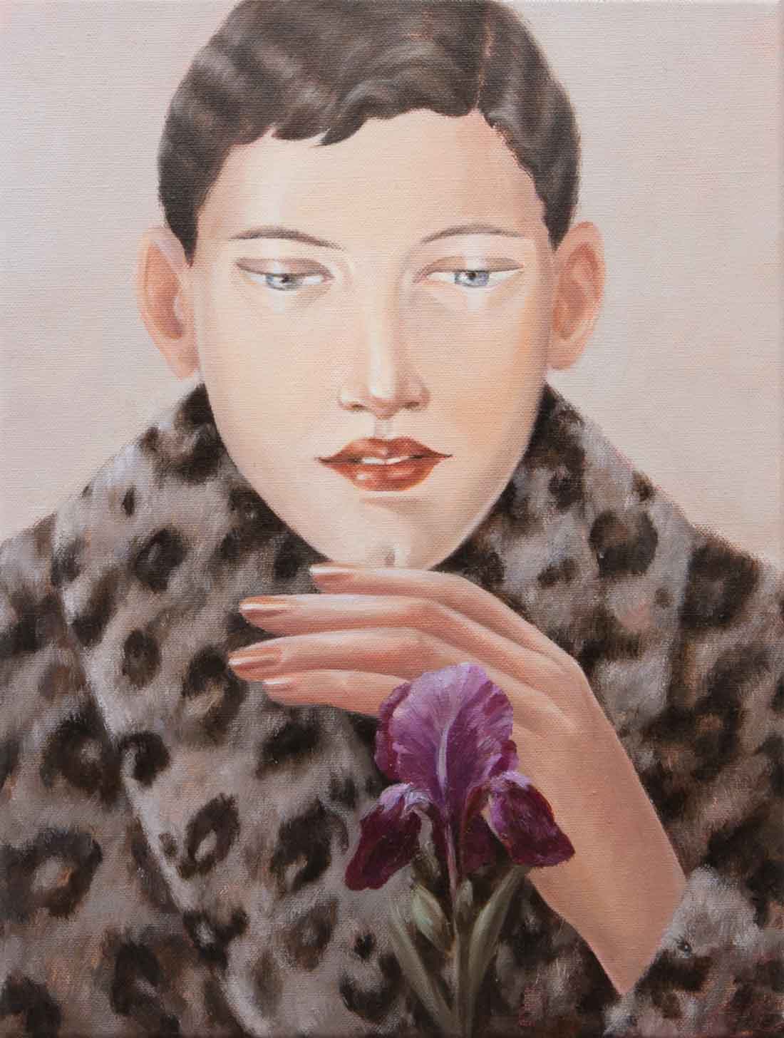 Serpil Mavi Ustun, Iris Portrait, 2025, Huxley-Parlour