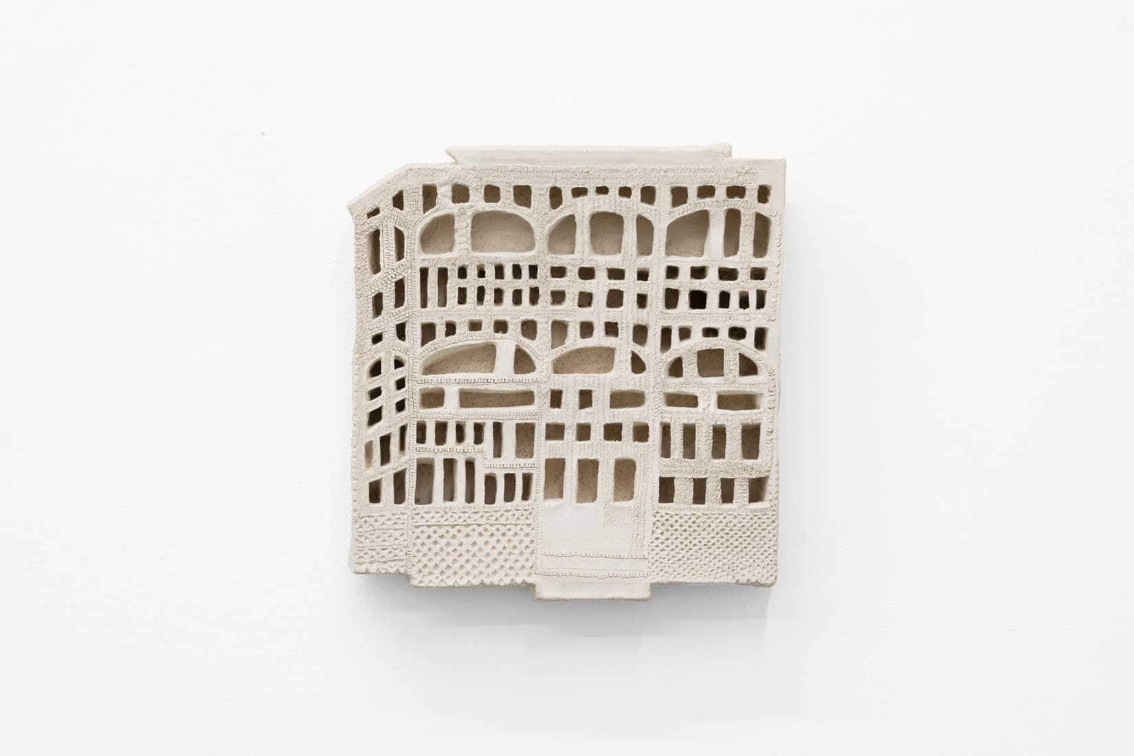 SaraNoa-Mark,-Bird-Palace,-2026,-Carved-clay,-10-1_2-x-10-1_4-x-2-inches,-Huxley-Parlour