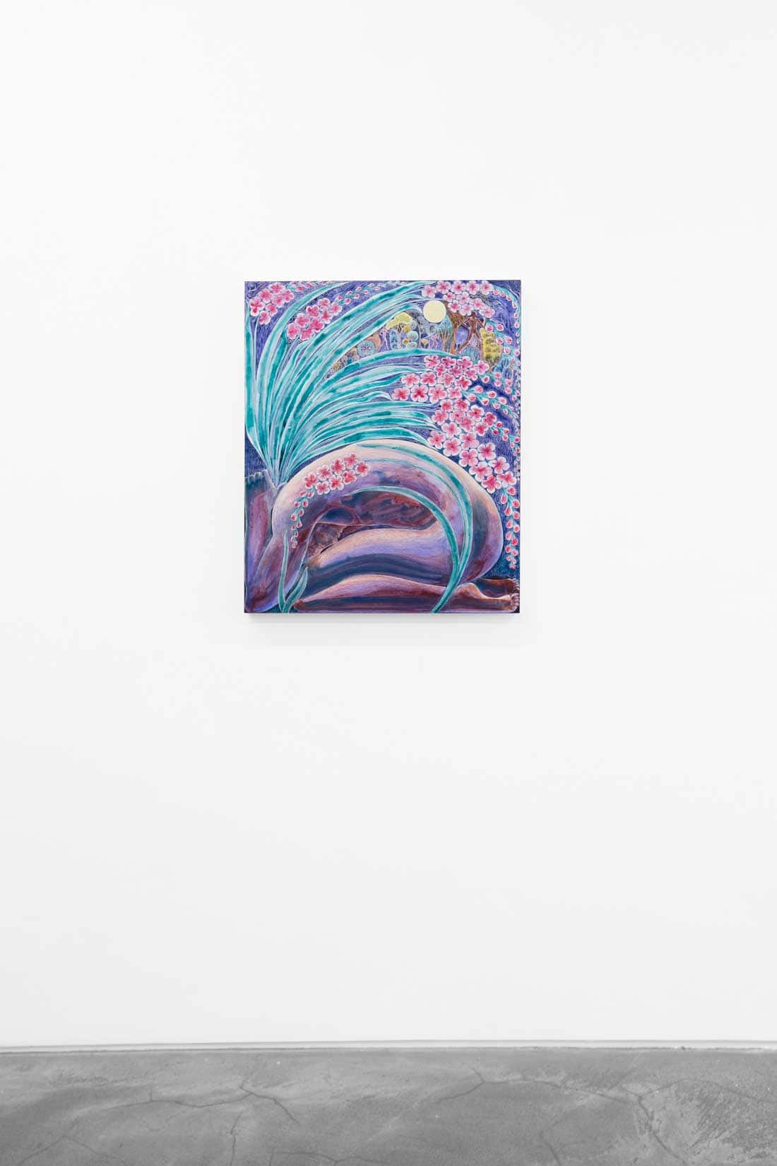 Bryan Rogers, An Offering, 2026, Acrylic on panel, Huxley-Parlour