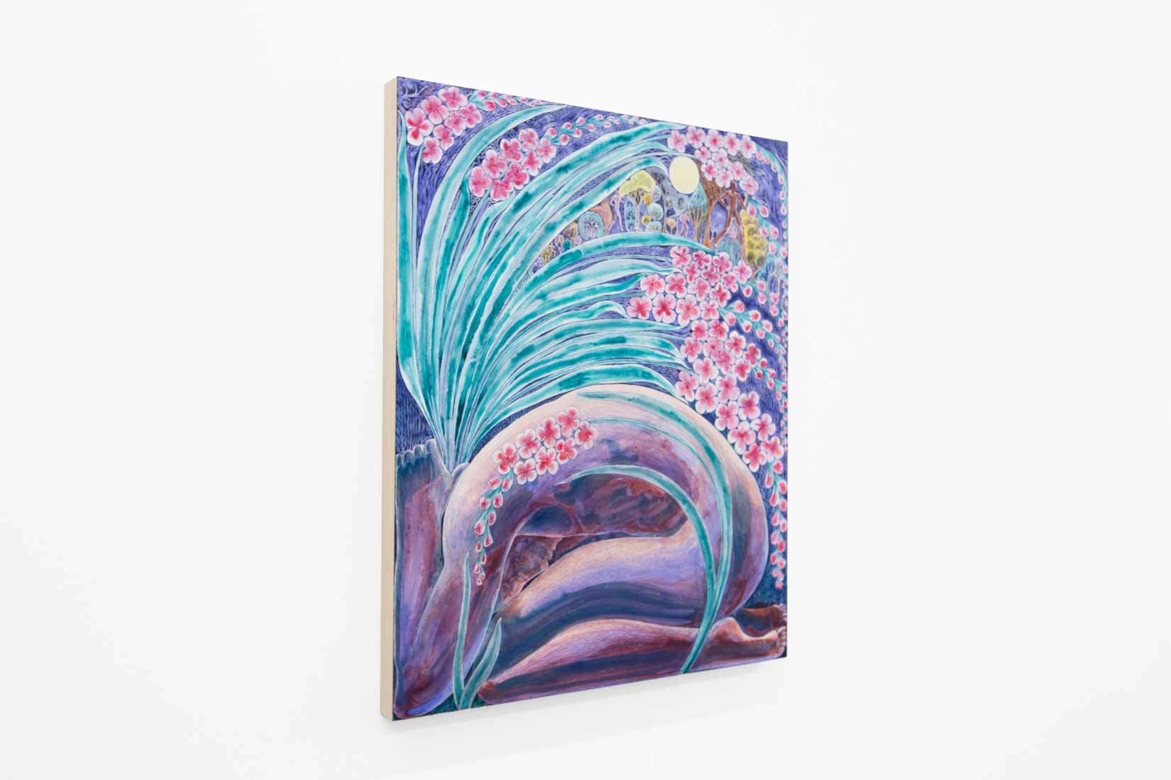 Bryan Rogers, An Offering, 2026, Acrylic on panel, Huxley-Parlour