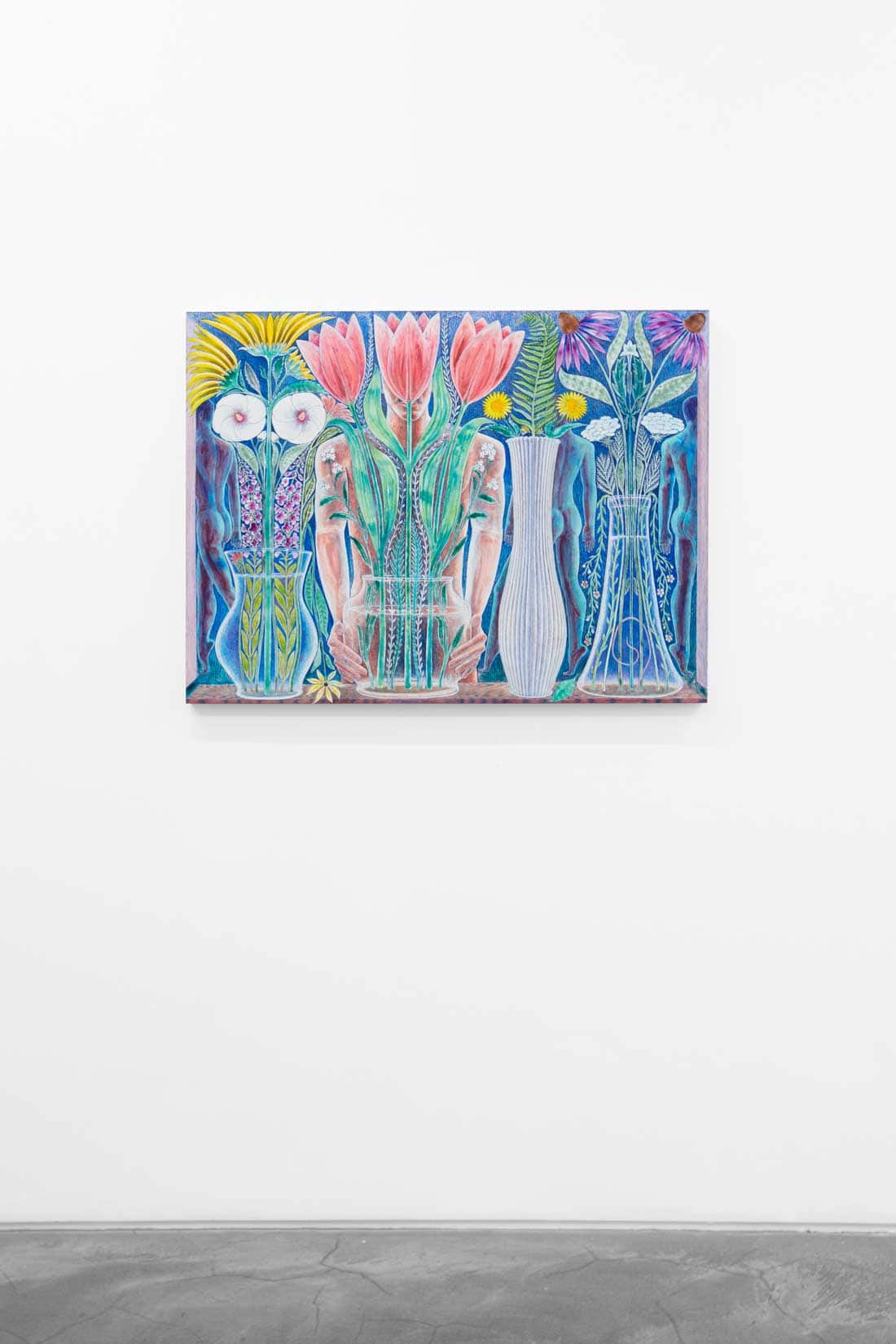 Bryan Rogers, BYOB, 2026, Acrylic on panel, Huxley-Parlour