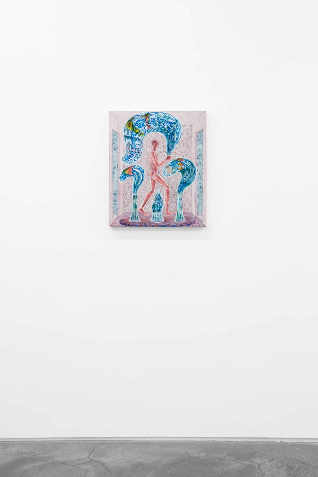 Bryan Rogers, Bringer, 2026, Acrylic on panel, Huxley-Parlour