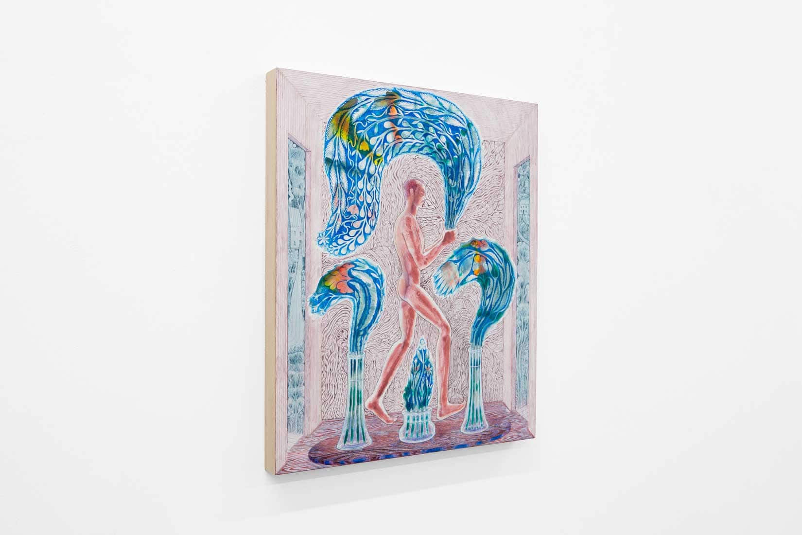Bryan Rogers, Bringer, 2026, Acrylic on panel, Huxley-Parlour
