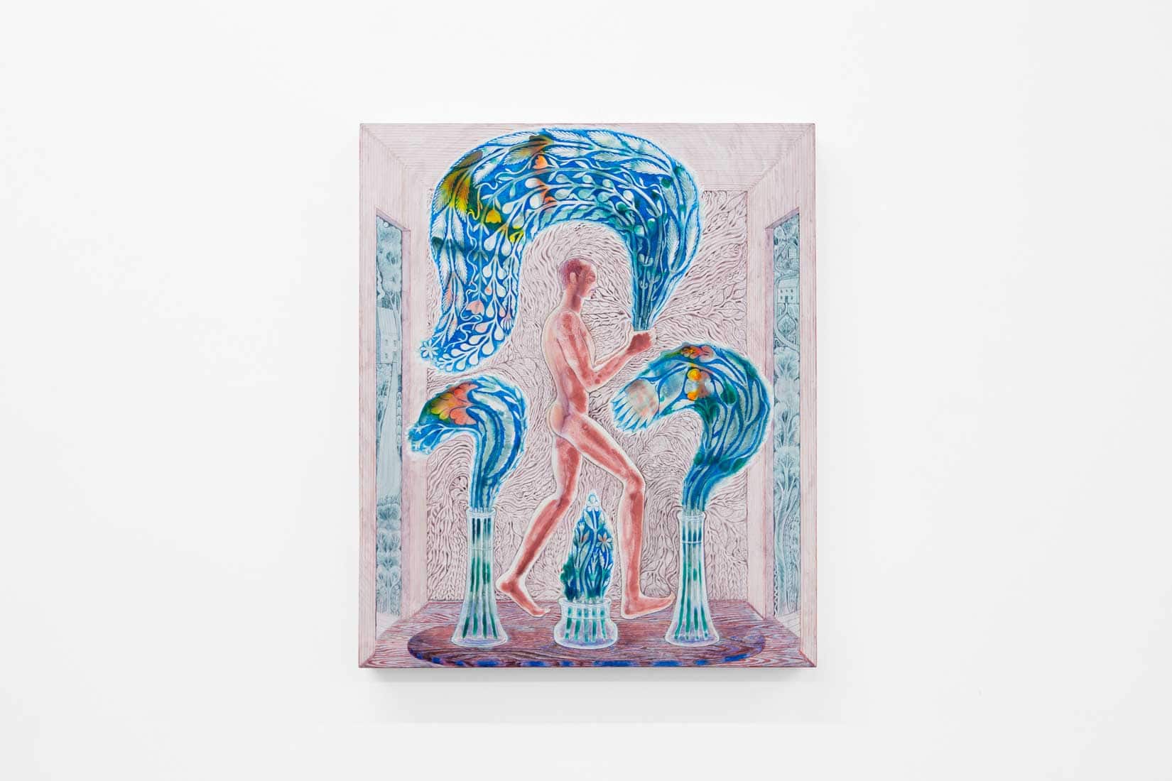 Bryan Rogers, Bringer, 2026, Acrylic on panel, Huxley-Parlour