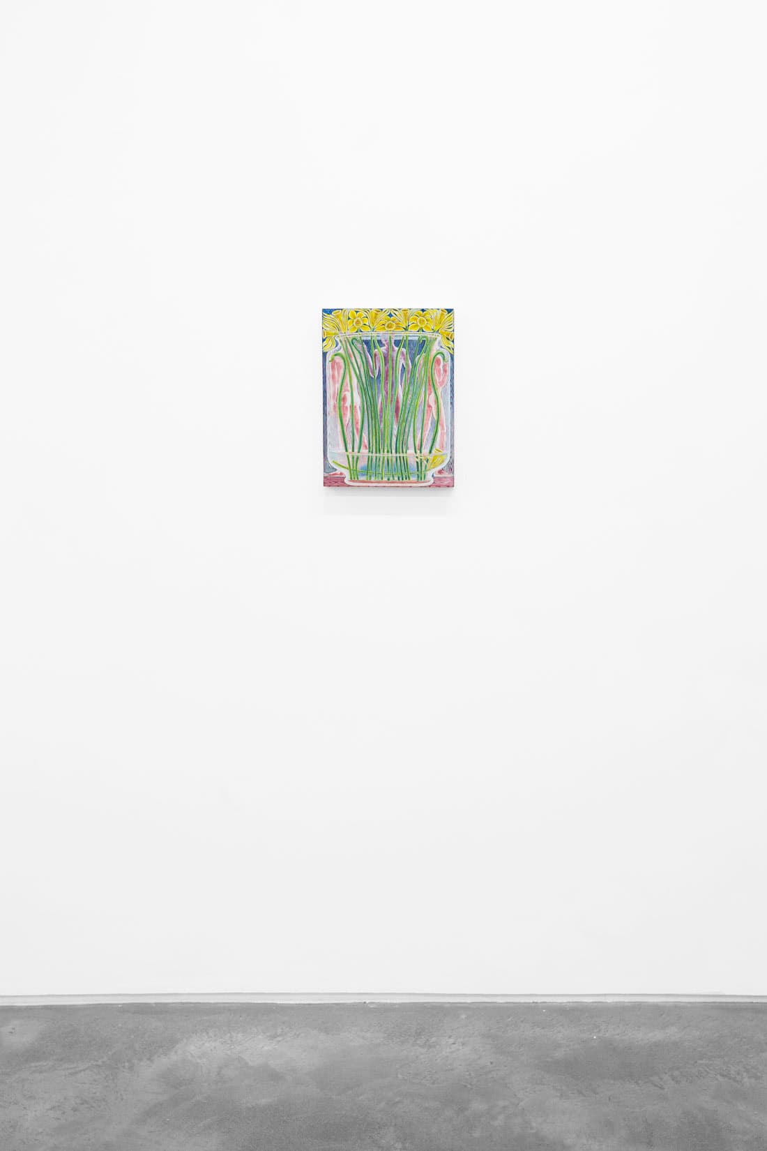 Bryan Rogers, Daffodils, 2026, Acrylic on panel, Huxley-Parlour