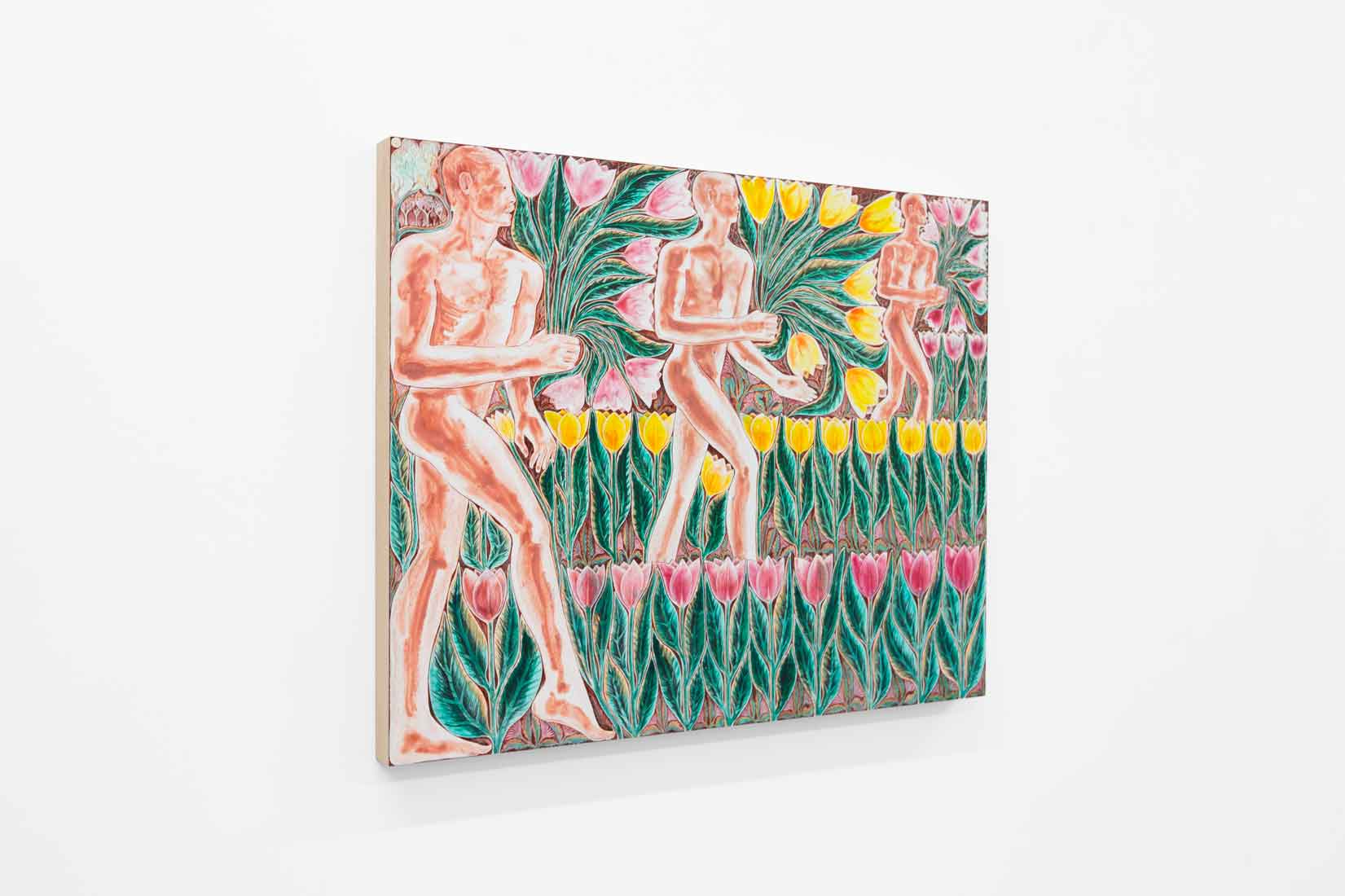 Bryan Rogers, Pick, 2026, Acrylic on panel, Huxley-Parlour