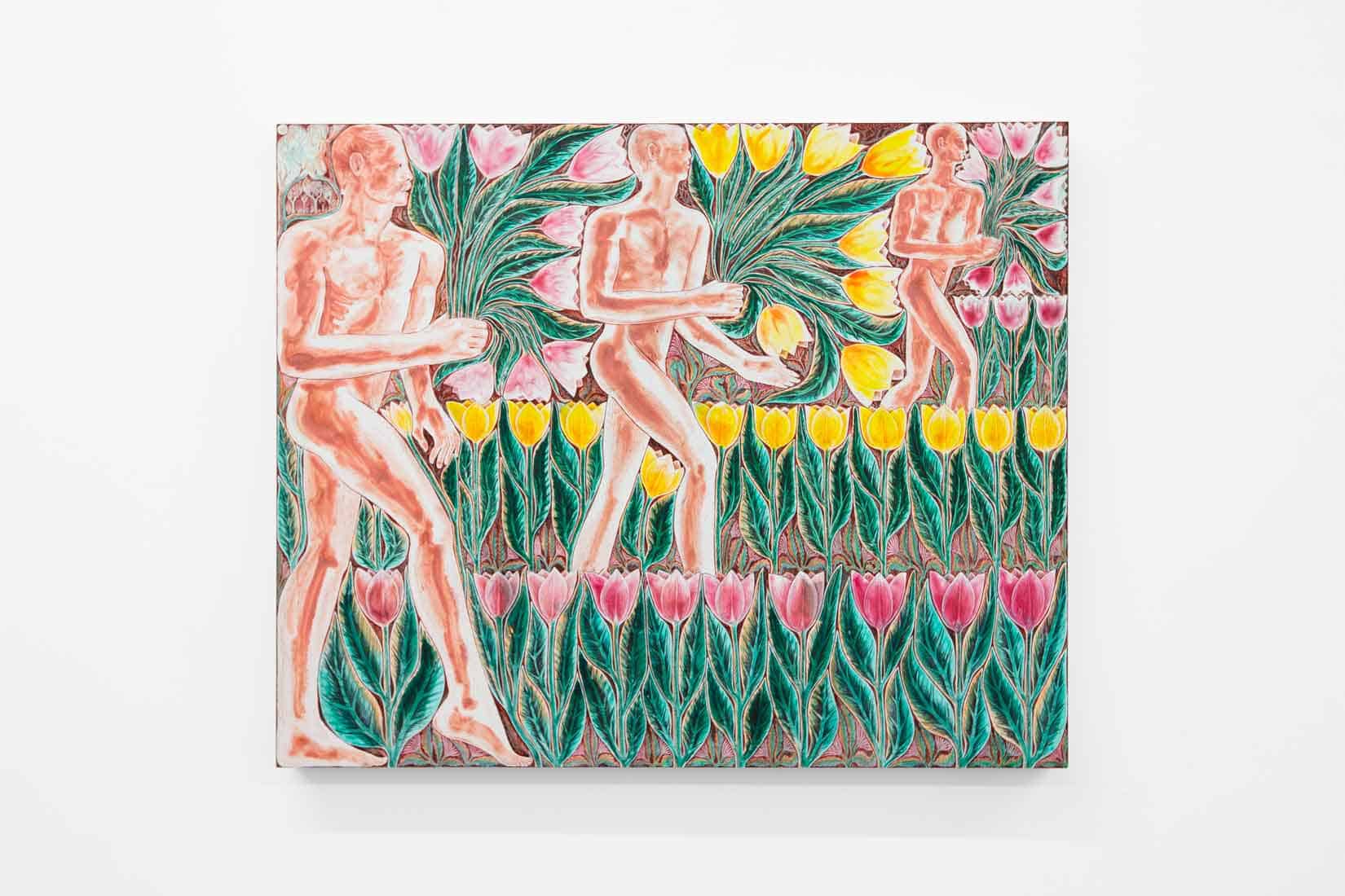 Bryan Rogers, Pick, 2026, Acrylic on panel, Huxley-Parlour