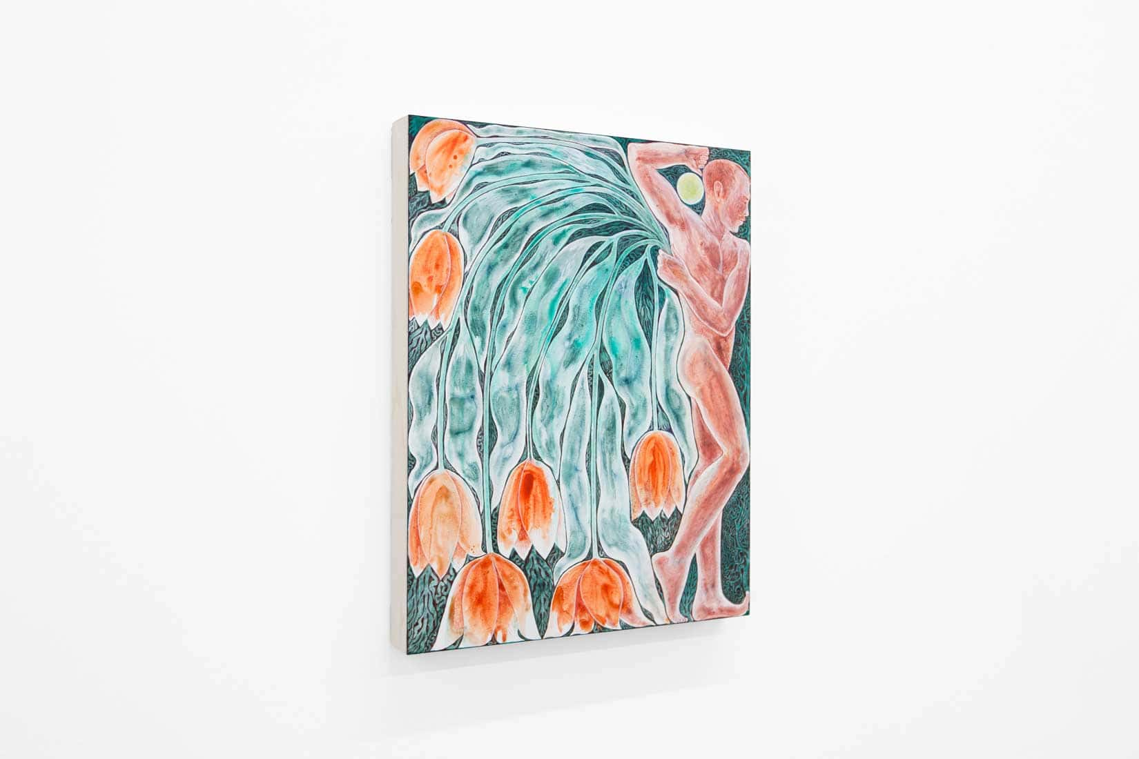 Bryan Rogers, Smell This, 2026, Acrylic on panel, Huxley-Parlour