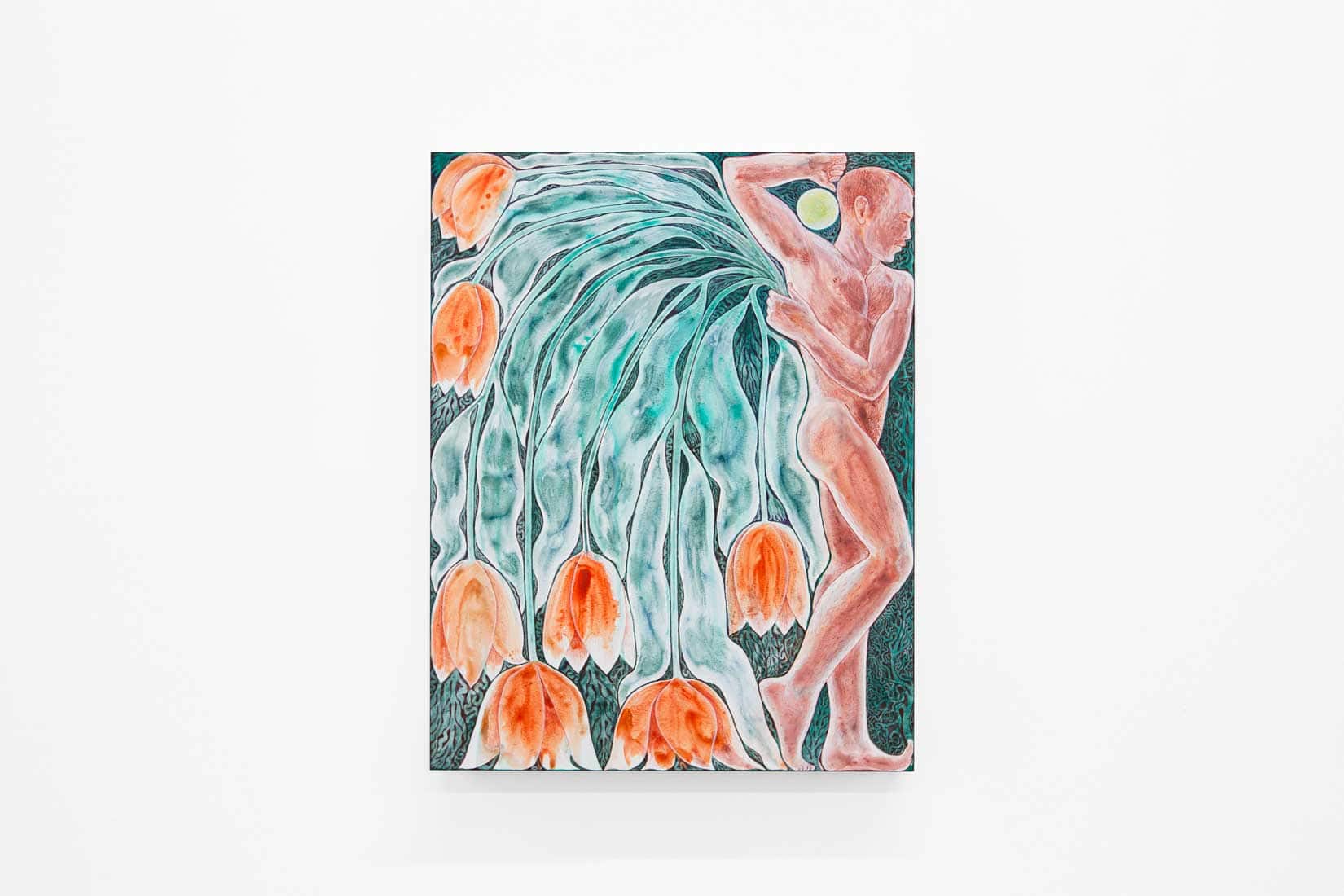 Bryan Rogers, Smell This, 2026, Acrylic on panel, Huxley-Parlour