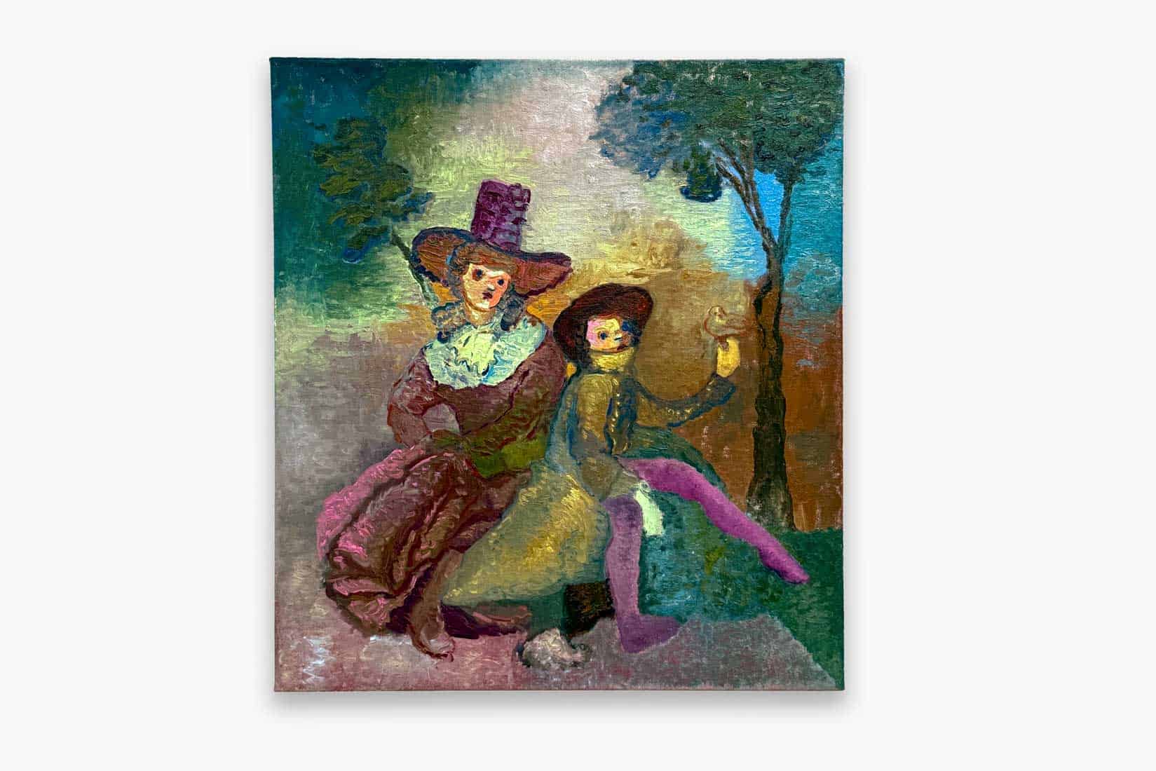 Delphine Hennelly, Boy with Bird, 2026, Huxley-Parlour(1)