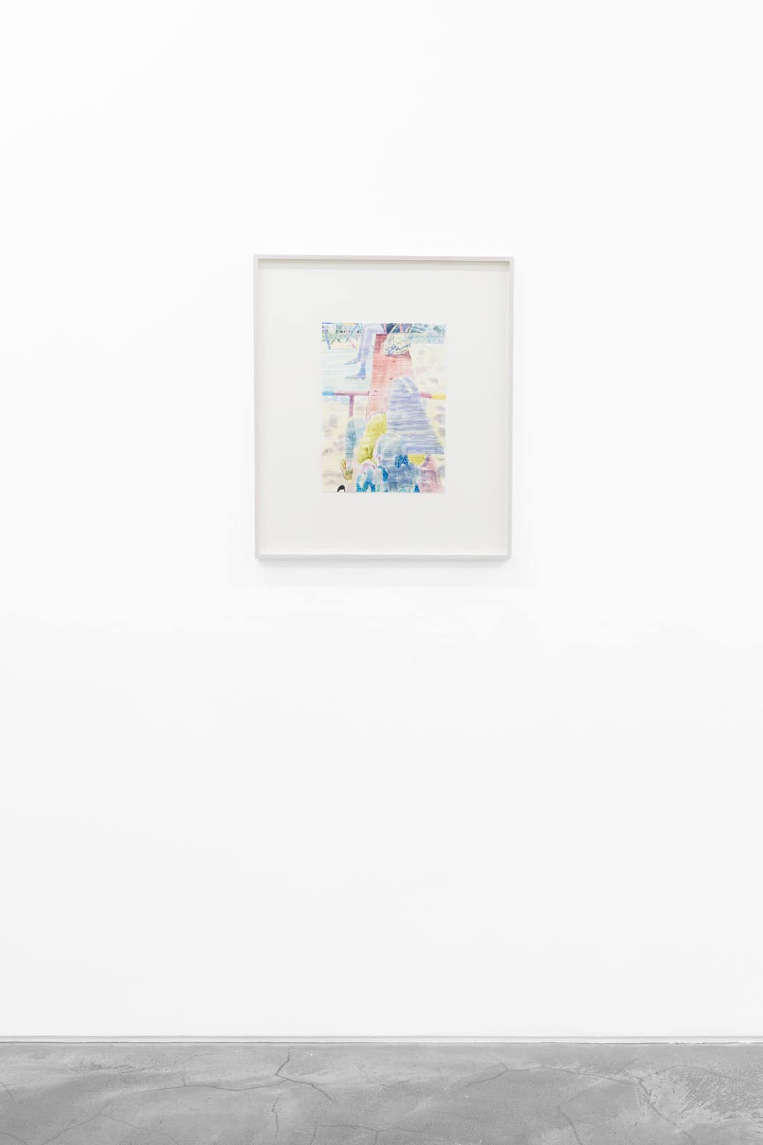 Yoora Lee, Seesaw, 2025, Watercolour on paper, Huxley-Parlour