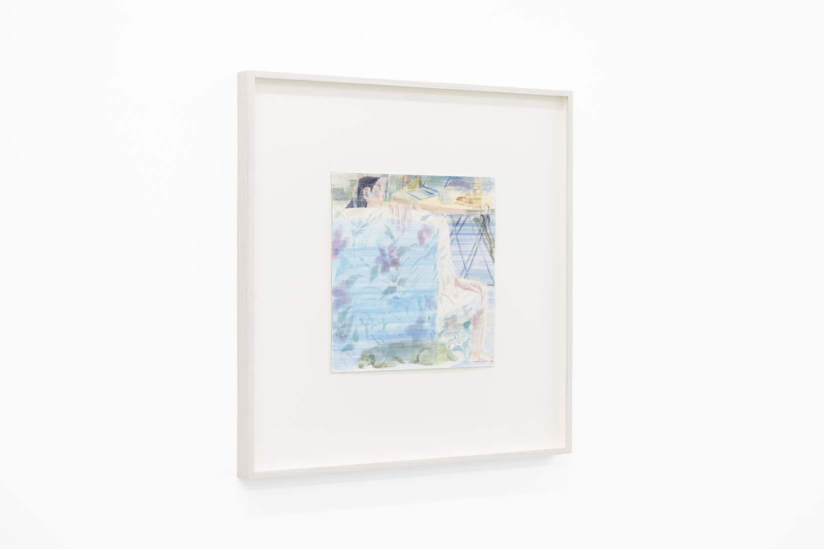 Yoora Lee, Shared Corners, 2025, Watercolour on paper, Huxley-Parlour