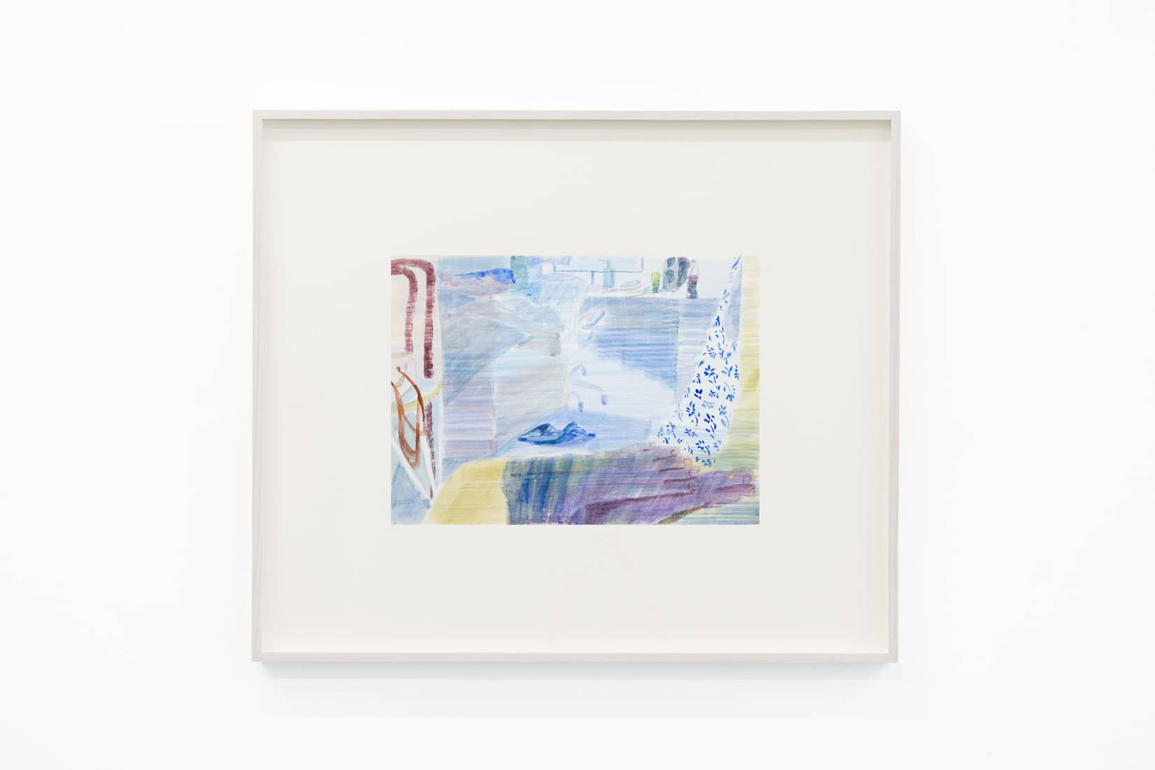 Yoora Lee, Shared Floor, 2025, Watercolour on paper, Huxley-Parlour