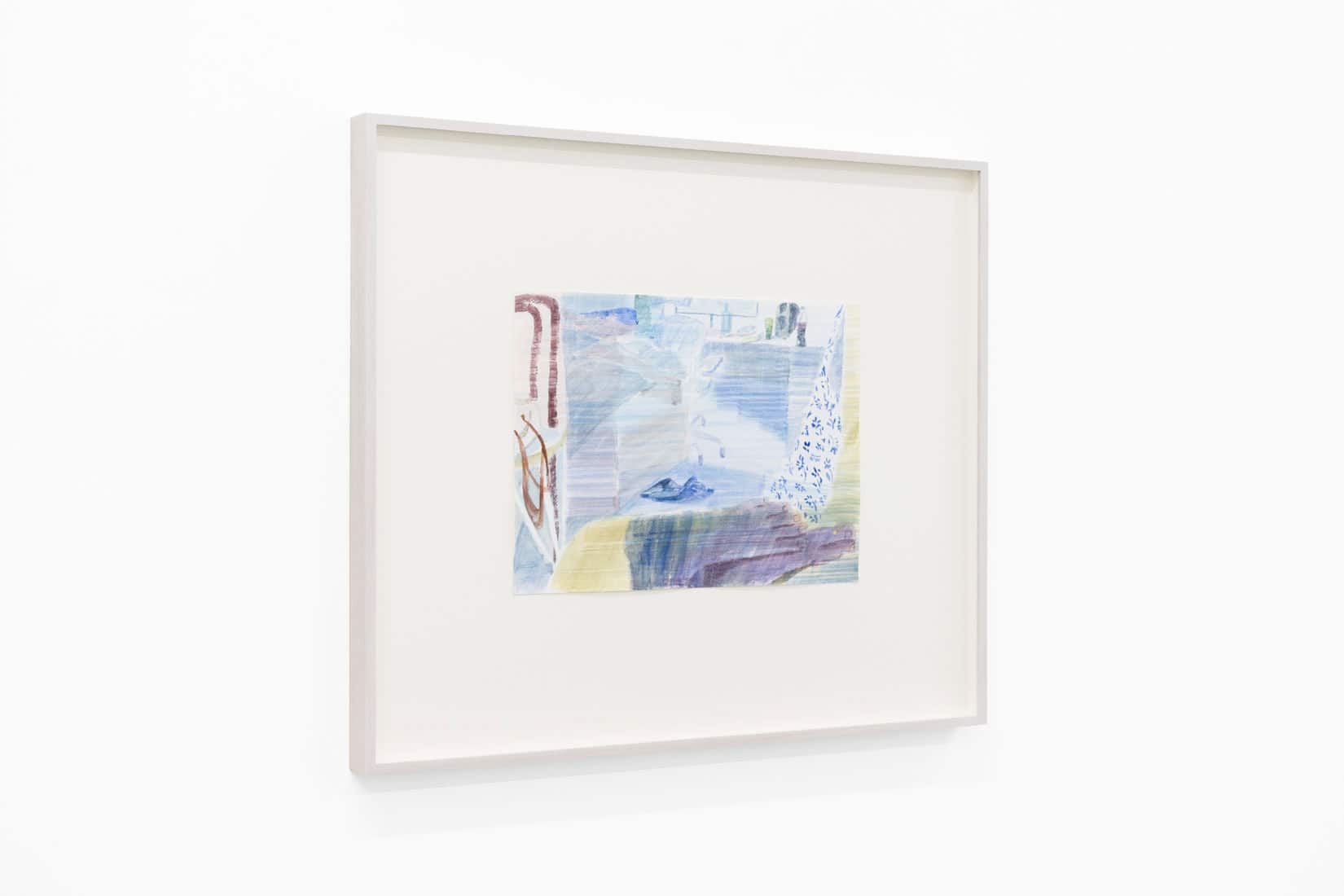 Yoora Lee, Shared Floor, 2025, Watercolour on paper, Huxley-Parlour