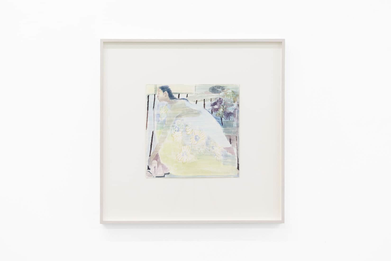 Yoora Lee, Sunday Afternoon, 2025, Watercolour on paper, Huxley-Parlour