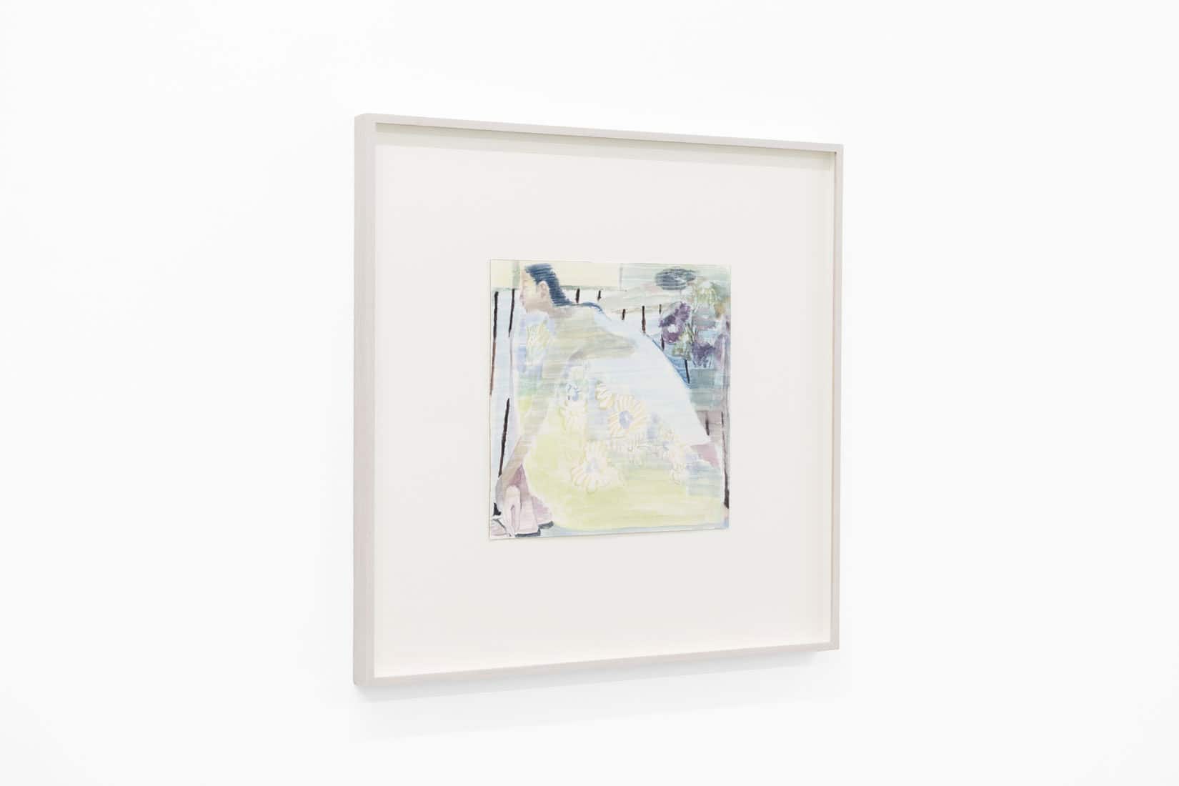 Yoora Lee, Sunday Afternoon, 2025, Watercolour on paper, Huxley-Parlour