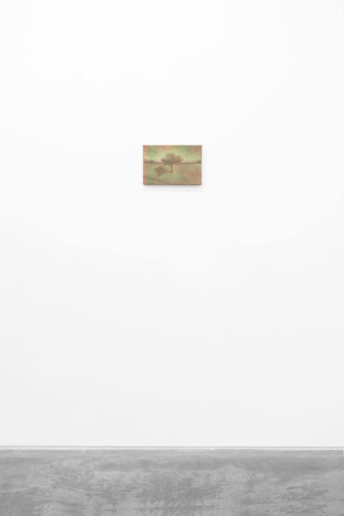 Megan Menzies, Middle, 2026, Oil on jute