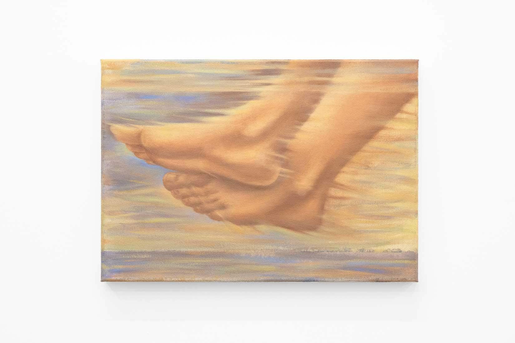 Megan Menzies, Balance, 2026, Oil on canvas