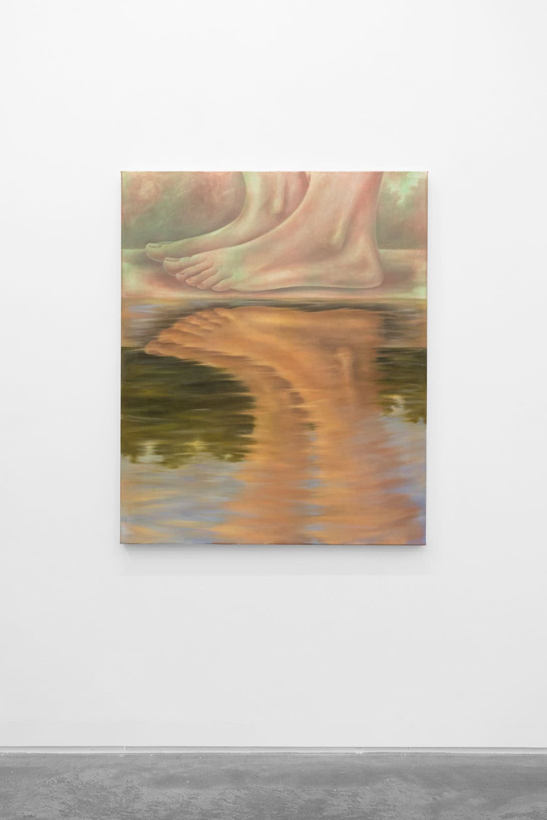 Megan Menzies, On Reflection, 2026, Oil on canvas