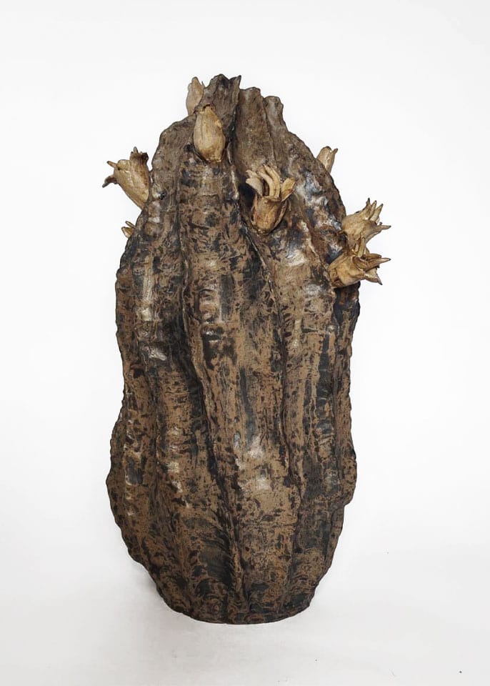 Karla-Garcia,-Madre-ancestral---Ancestral-mother,-2026,-Stoneware,-Glaze